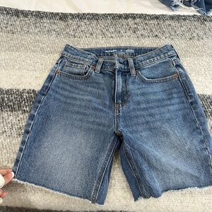 Levi's Blue Denim Cutoff Shorts
